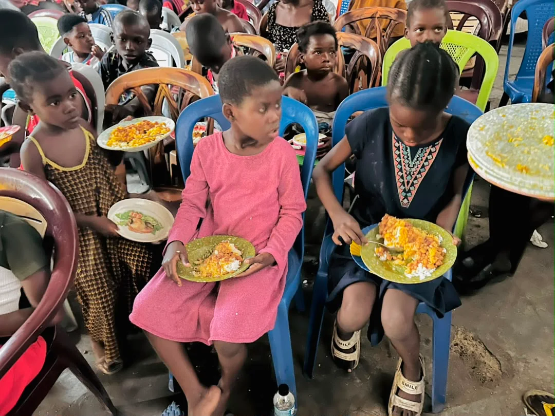 Registro da obra número 15 da MBA Maluta Foundation em Ngiri Ngiri-Kinshasa