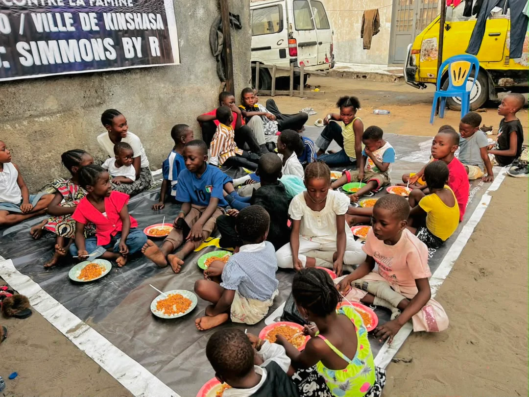 Registro da obra número 14 da MBA Maluta Foundation em Selembao-Kinshasa